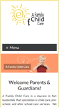 Mobile Screenshot of afamilychildcare.com